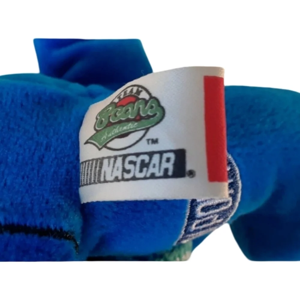 Nascar Jeff Gordon #24 Red and Blue Racing Bean Bear